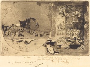 Le Château des hiboux (Schloss der Eulen) von Felix Hilaire Buhot