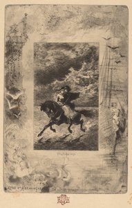 Ryno und Hermangarde von Felix Hilaire Buhot