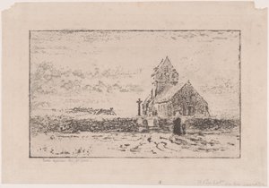 Die Jobourg-Kirche