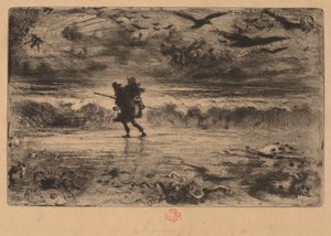 Der Marinemaler Le Peintre de Marine von Felix Hilaire Buhot