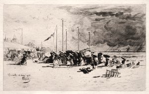 Der Sturm in Trouville