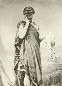 Cymbeline. Akt V-Szene I (Gravur) von Felix Octavius Carr Darley