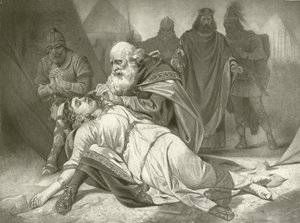 König Lear. Akt V, Szene III von Felix Octavius Carr Darley