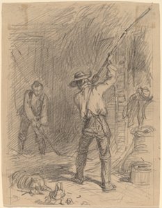 Mann, der um sich schlägt von Felix Octavius Carr Darley