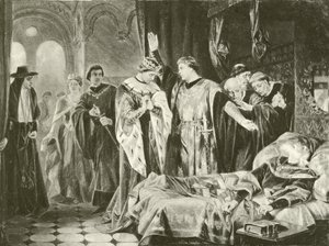 Zweiter Teil von Heinrich VI. Akt III-Szene II (Gravur) von Felix Octavius Carr Darley