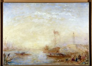 Ansicht von Venedig und der Bucentaur (Bucentoro) von Félix Ziem