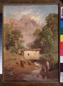 Krimlandschaft von Feodor Alexandrovich Vassiliev