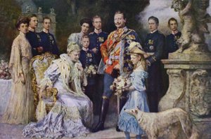 Kaiser Wilhelm II und die deutsche Kaiserfamilie