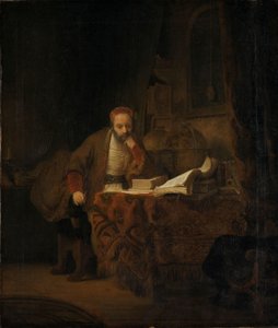 Ein Gelehrter in seinem Arbeitszimmer, ca. 1640