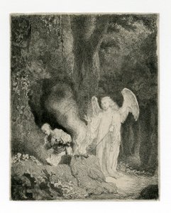 Gideons Opfer (Richter 6:21)