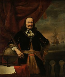 Porträt von Michiel Adriaenszoon de Ruyter (1607-1676), Vizeadmiral