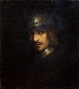 Porträt eines Mannes mit Helm, 17. Jahrhundert