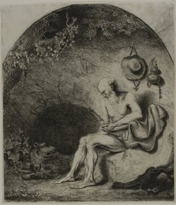 Heiliger Hieronymus in Buße
