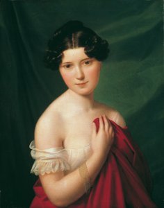 Die Hofschauspielerin Sophie Müller von Ferdinand Georg Waldmuller