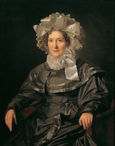 Elisabeth Waldmüller, die Mutter des Künstlers von Ferdinand Georg Waldmuller