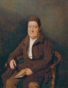 Herr Wohlleben, der Bruder des Wiener Bürgermeisters Stephan Edler von Wohlleben von Ferdinand Georg Waldmuller