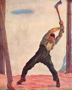 Der Holzfäller, 1910