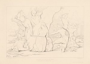 Und vom Baum, wir mit ihrem Kind entfesselt von Ferdinand Joubert, after George Elgar Hicks