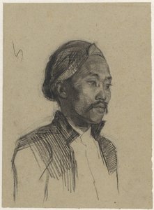 Studie eines Javaners von Ferdinand Oldewelt
