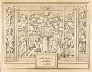 Widmung: Ich bin die Auferstehung und das Leben von Ferdinand Olivier
