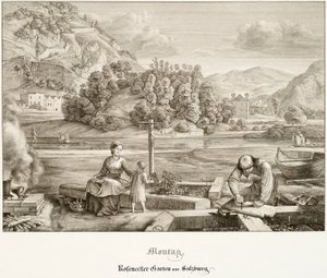 Montag: Rosenecker Garten vor Salzburg
