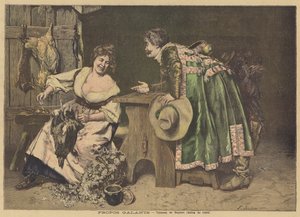 Galante Gespräche von Ferdinand Roybet