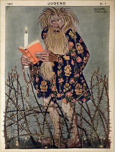 Ein Troll, Illustration aus der Zeitschrift 