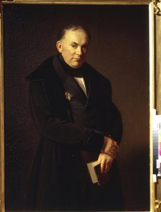 Porträt des Dichters Wassili Andrejewitsch Schukowski (1783-1852)
