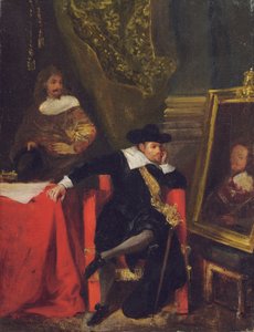 Cromwell im Windsor Castle, 1828