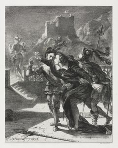 Hamlet: Hamlet eilt, dem Geist seines Vaters zu folgen