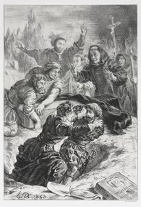 Hamlet: Hamlet und Laertes im Grab von Ophelia