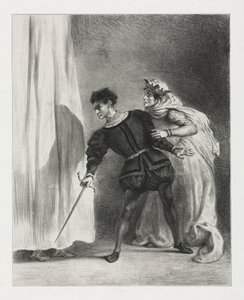 Hamlet: Der Mord an Polonius, 1834