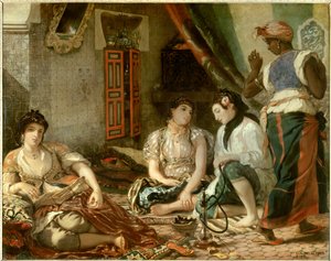 Die Frauen von Algier in ihrem Apartment