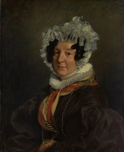 Madame Henri François Riesener, 1835 von Ferdinand Victor Eugene Delacroix