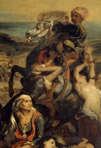 Das Massaker von Chios (Detail) von Ferdinand Victor Eugene Delacroix