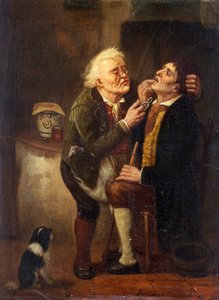 Beim Zahnarzt von Ferdinand de Braekeleer