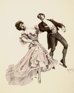 F. v. Reznicek, Cake walk / aus: 6 Tanzbilder von Ferdinand von Reznicek