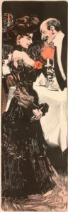 Konversation / Galante Welt von Ferdinand von Reznicek