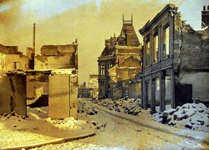 Chauny, Aisne, Frankreich, 1917