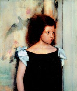 Porträt von Gabrielle Braun von Fernand Khnopff