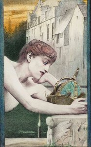 Eine tote Stadt. Mit Georges Rodenbach, 1889 von Fernand Khnopff