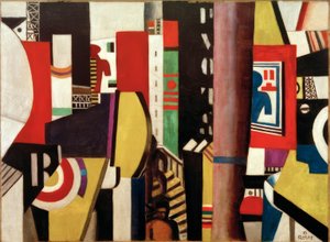 La Ville von Fernand Leger