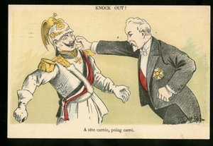 Satirische Postkarte