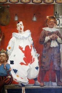 Die Akrobaten (Detail), 1888 von Fernand de Cordova Pelez