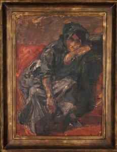 Studie einer Frau oder Rückkehr nach Hause
