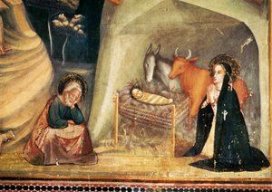 Geburt Christi, aus der Kapelle des Heiligen Michael, Kloster von Pedralbes, Barcelona