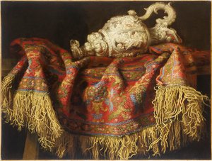 Stillleben mit einem Teppich von Fieravino