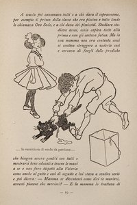 Illustration aus einem Kinderbuch, ca. 1920-30