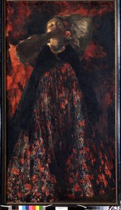 Ein Mädchen von Filipp Andreevich Maliavin