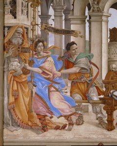 Der heilige Johannes Evangelist erweckt Drusiana zum Leben